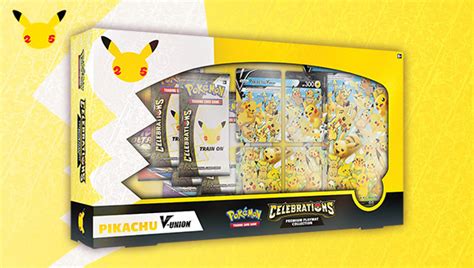 Pokémon TCG: Celebrations Special Collection—Pikachu V-UNION | Pokemon.com