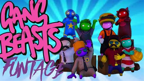 Gang Beasts Funtage I Juan Cena Action Movie Scene And More