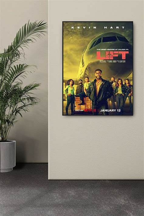 Lift Poster Lift Movie Poster 2024 Poster 2024 Wall Decor Etsy