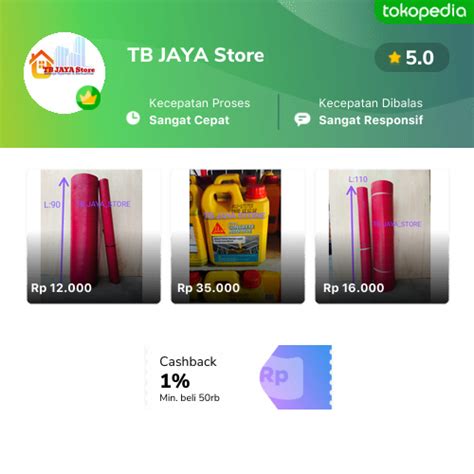 Toko TB JAYA Store Online Produk Lengkap Harga Terbaik Tokopedia