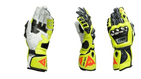 Gants moto Dainese Full Metal 6 réplica Rossi et tu freineras comme