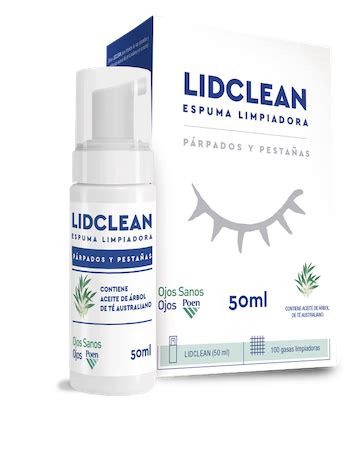 Lidclean Espuma Venta Libre Laboratorios Poen