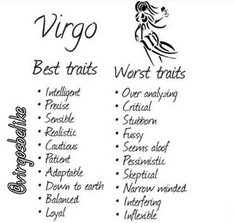 Virgo Traits