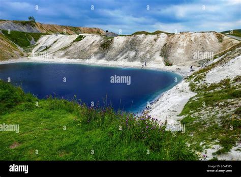 The Blue Lagoon Old Quarry Workings Near Harpur Hill Buxton
