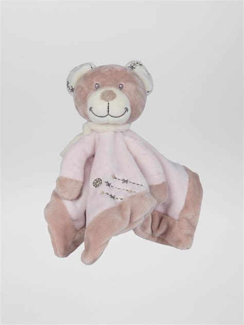 Doudou Mouchoir Ours Rose Ours Kiabi 8 00