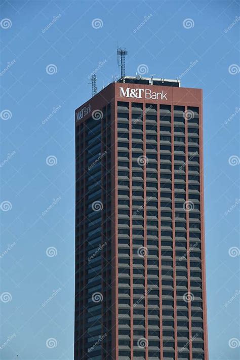 MandT Bank Headquarters in Buffalo, New York Editorial Stock Image ...