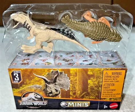 Jurassic World Minis Series 3 Borealopelta Envío Gratis