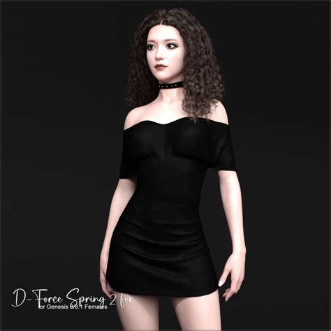 D Force Spring 2 For G8F And G8 1F Daz Studio