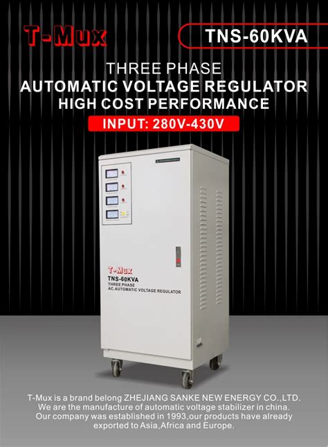 Sako 60kva Three Phase Tns Avr Automatic Voltage Stabilizer Buy