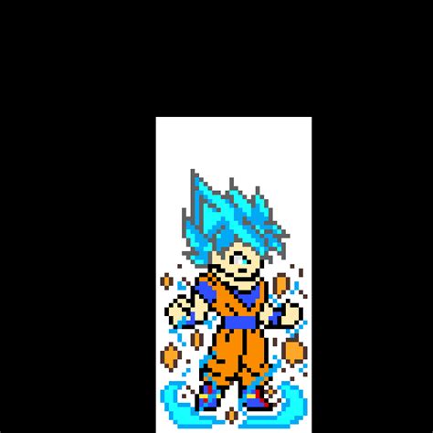 Download Goku Coloriage Pixel Art Dragon Ball Z Hd Transparent Png