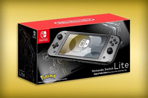 Edición Especial Del Nintendo Switch Lite De Pokémon Brilliant Diamond Y Shining Pearl Ya Se