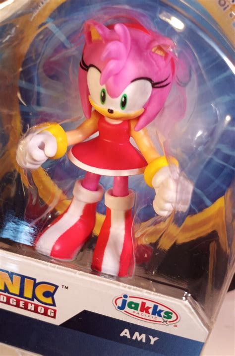 Jakks 2023 Sonic The Hedgehog Amy 2 5 In Action Figure New In Pack In