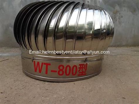 Mm Roof Turbo Ventilator For Workshop Stainless Steel