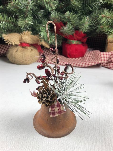 Liberty Bell Ornament Rusty Primitive Style Liberty Bell Etsy