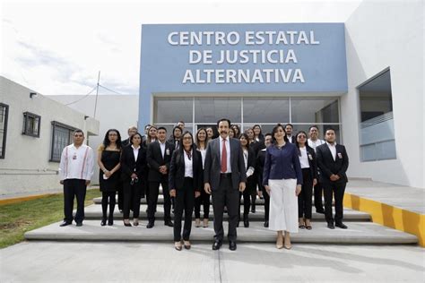 Inauguran Instalaciones Del Centro De Justicia Alternativa De Hidalgo