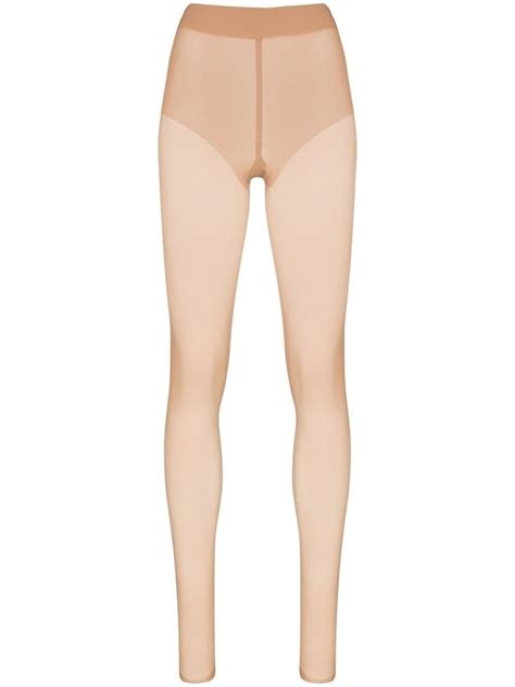 Wolford Neutral Pure 10 Tights Farfetch Nude Tights Wolford Skin