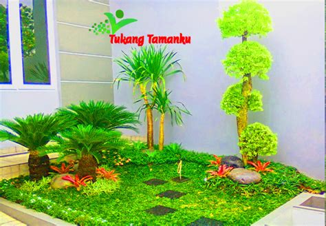 Cara Membuat Taman Di Depan Rumah Mudah Dan Sederhana