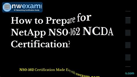 How To Prepare For Netapp Ns0 162 Ncda Certification Youtube