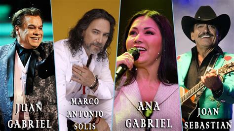 JOAN SEBASTIAN ANA GABRIEL JUAN GABRIEL MARCO ANTONIO SOLIS 30