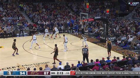 Shot Clock Violation: Mavericks @ Cavaliers | NBA Official