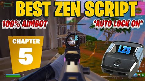 Cronus Zen Aimbot Gameplay With The New Best Fortnite Zen Script