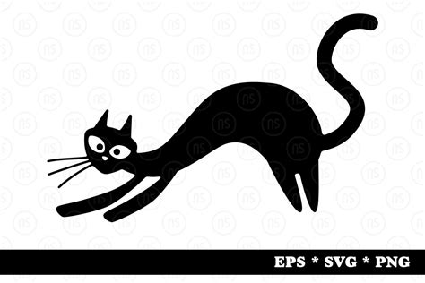 Cat Silhouette Graphic By Norsob Creative Fabrica