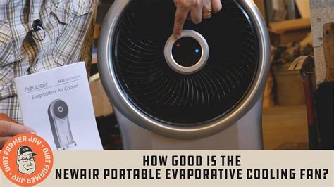 How Good Is The Newair Portable Evaporative Cooling Fan Nec500si00 Youtube