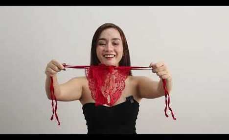 RED LINGERIE TRY ON HAUL Videos Try On Haul Girls