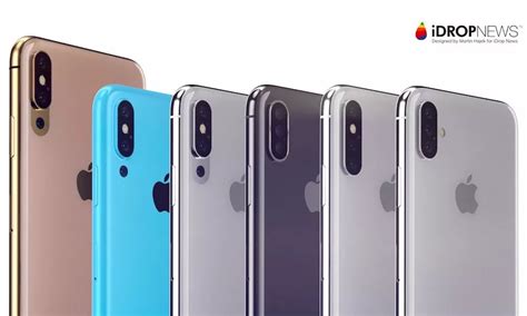 三款新 Iphone X 渲染图曝光，或存在三摄像头版本 灵感早读