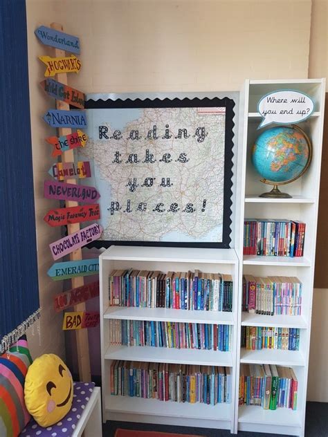 Pin By Natalie Green On School Book Corner Classroom Reading Corner