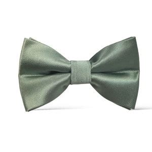 Sage Green Bow Tie Satin Bow Ties For Men Sage Green Etsy