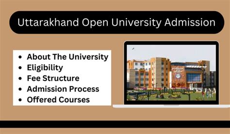 Uttarakhand Open University Admission 2024-25 | UOU | Last Date ...