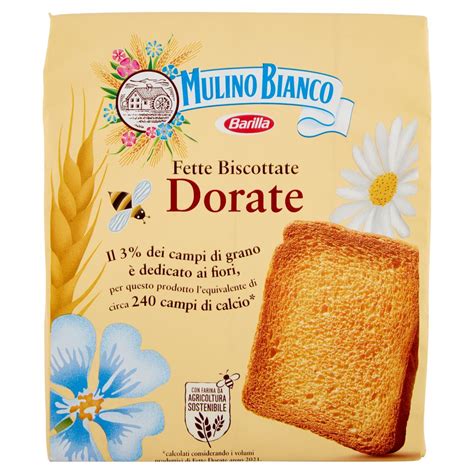 Mulino Bianco Fette Biscottate Dorate Gr Mulino Bianco S Sses