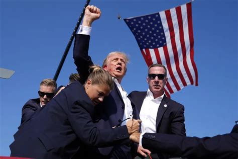 Foto Tiroteo contra Trump Atentado a Trump en un mitin las imágenes