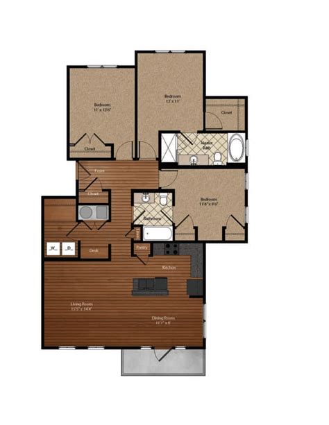 Floor Plans of Providence Place Apartment Homes in Huntsville, AL