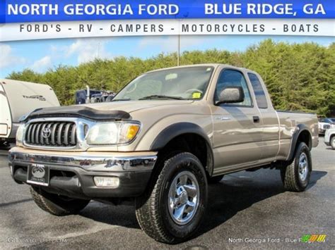 2004 Mystic Gold Metallic Toyota Tacoma V6 PreRunner Xtracab 118245515