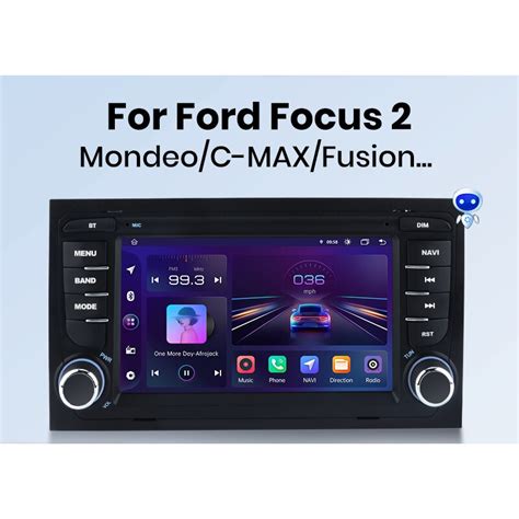 Radio Navegador Android Para Ford Focus Mondeo Fiesta Transit Kuga