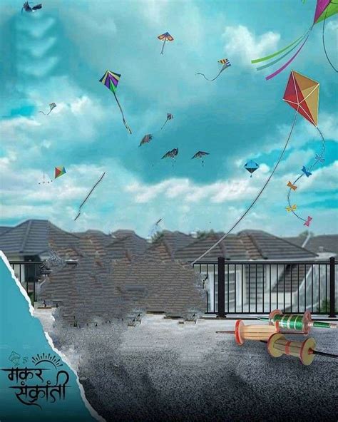 Makar Sankranti Editing Background Full HD