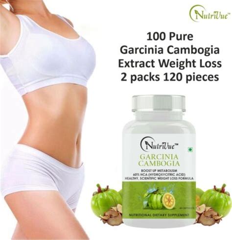 Buy Nutrivue Garcinia Cambogia Supplement Weight Loss Mg Hca