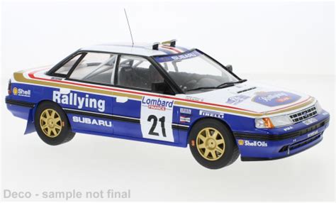 Modellino In Miniatura Subaru Legacy Ixo Rs No Rothmans Racing