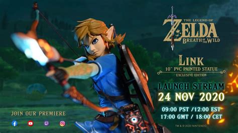 First 4 Figures Reveals Exclusive New Breath Of The Wild Link Statue