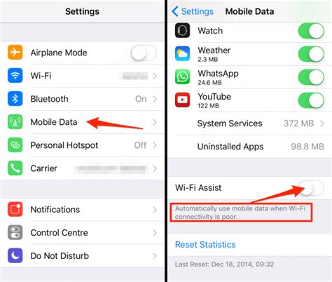 How To Disable Wi Fi Assist On Your IPhone And Save Data