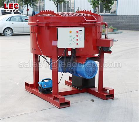 Easy To Move Refractory Mixer Leadcrete Engineering Machinery