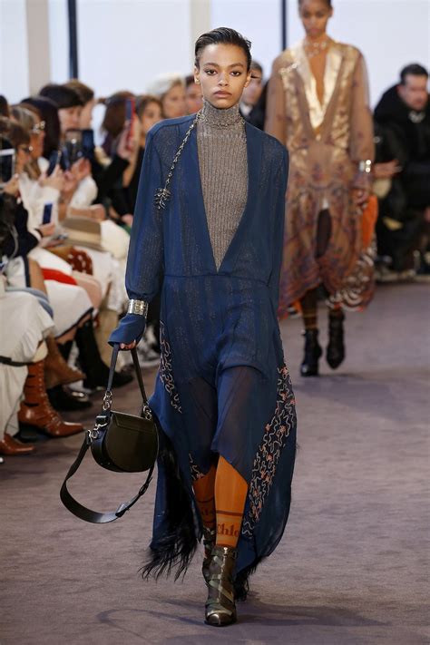 Chloe Ready To Wear Fashion Show Collection Fall Winter 2018 Presented During Paris Fashion