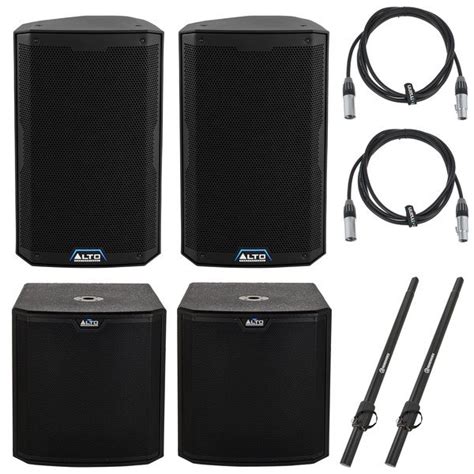 Alto Ts S Subwoofer Bundle Dj Pa Sets Soundsmag