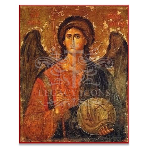 Archangel Michael Icon by Legacy Icons