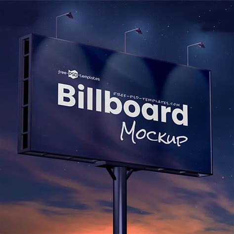 Free City Advertising Billboard Mockup Psd Artofit