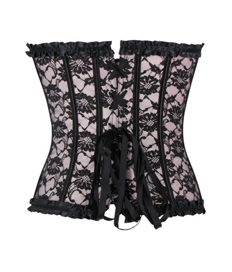 Soft Pink Victorian Sweetheart Corset Top Discreet Tiger