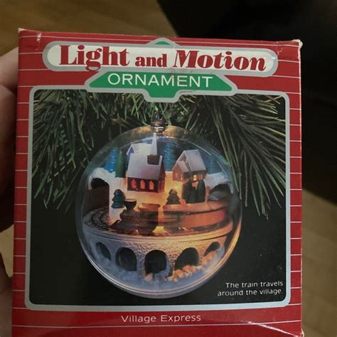 Hallmark Holiday Hallmark Light And Motion Ornament Poshmark