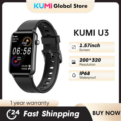 Kumi Reloj Inteligente U Para Hombre Y Mujer Accesorio De Pulsera